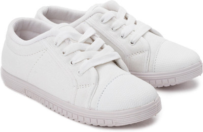 

Footfun by Liberty Boys & Girls Slip on Derby Shoes(White