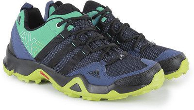

ADIDAS AX2 Men Outdoor Shoes For Men(Black, Blue, Green, Minblu/eqtgrn/sesosl