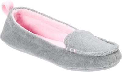 

Dearfoams Soft Casual Sneakers Loafers Shoes Grey Loafers For Women(Grey