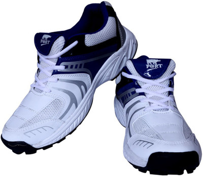 

Port Rezer Cricket Shoes For Men(White, Blue
