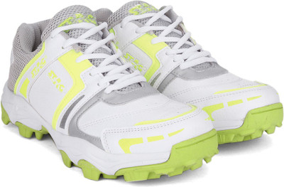 

Stag T20 Cricket Shoes For Men(White, Green