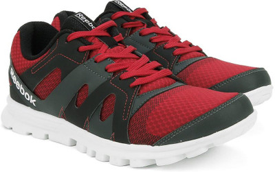 

REEBOK ELECTRO RUN Men Running Shoes For Men(Grey, Red, Red rush/blk/gravel/wht