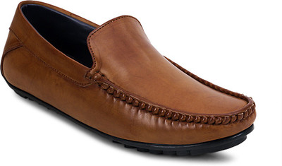 

Get Glamr Potray SlipOn Loafers For Men(Tan