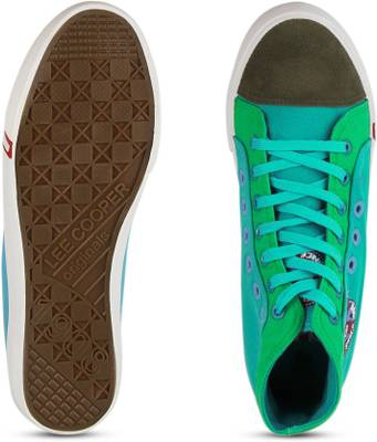 Lee Cooper Men Mid Ankle Canvas Sneakers