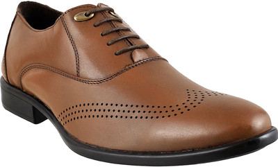 

Mochi Awesome Corporate Casual Shoes For Men(Tan, 23;tan