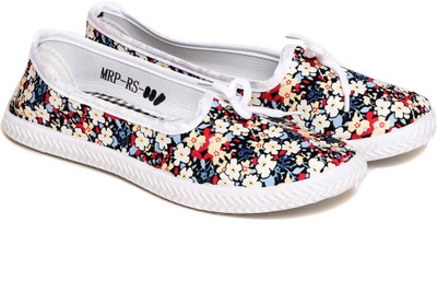 

TEN Ten Multi:: Pink Fabric Bellies For Women(Multicolor)