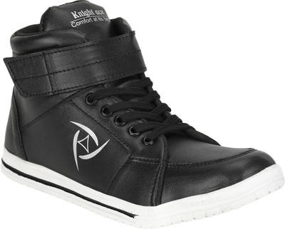 

Knight Ace Knockout Canvas Shoes For Men(Black)