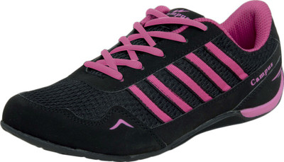 

Campus TISSAR Running Shoes For Women(Black, Red)