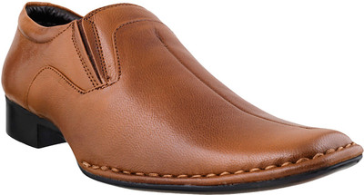 

MSL Men's Formals Slipons Slip On For Men(Tan, 23;tan
