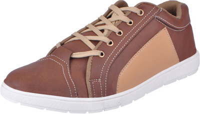 

FAUSTO Trendy Sneakers For Men(Brown