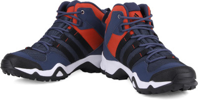 

ADIDAS AX2 MID Men Outdoor Shoes For Men(Black, Navy, Red, Minblu/cblack/silvmt/scar