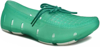 

Fast Trax Stretch Sole Green Womens Belly Boat Shoes For Women(Multicolor