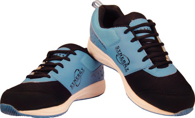 

Action Synergy SR002 Black/Blue Phylon Sole Sports Running Shoes For Men(Black, Blue