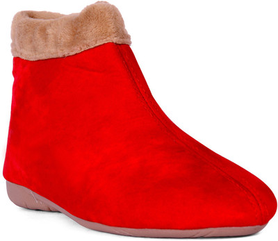 

Sam Stefy Boots For Women(Red)