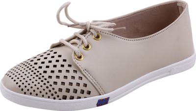 

Adorn Latest Fashion Sneakers For Women(Beige, Cream