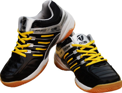 

Gowin Ultra Senso Black/Silver Badminton Shoes For Men(Black, Silver