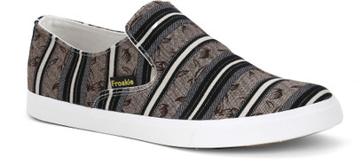 

Froskie Canvas Shoes For Men(Multicolor), Brown