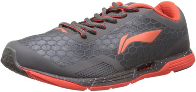 

Li-Ning Casuals For Men(Grey, Orange), Dark grey and orange