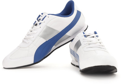 

Puma Esito II Sneakers For Men(White, Silver, Blue, 01;white;bright cobalt