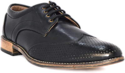 

Footcholic Corporate Casuals For Men(Black