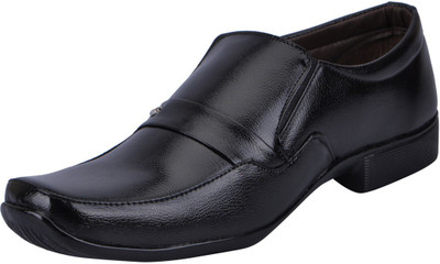 

FAUSTO Corporate Slip On For Men(Black