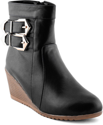 Bruno Manetti J-D Boots For Women(Black