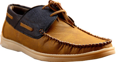 

Broxx Boat Shoes For Men(Tan