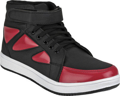 

Knight Ace ShootDoor Canvas Shoes For Men(Black, Red)