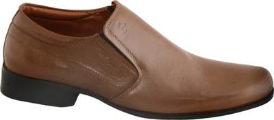 Cizmar Cizmar Formals - Slip-on Shoes in Tan Leather Slip On Shoe...