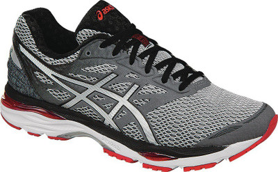 

Asics Gel-Cumulus 18 Men Running Shoes For Men(Grey, Carbon::silver::vermiliion