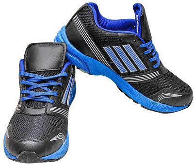 

Port 757-Triqer-Blk-Orng Running Shoes For Men(Black)