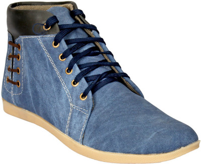 

Drivn Ankle Length Casual Sneakers For Men(Blue
