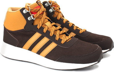 adidas neo cloudfoam brown