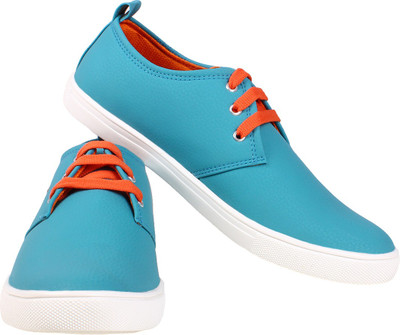 BootEase Sneakers For Men(Blue, Orange