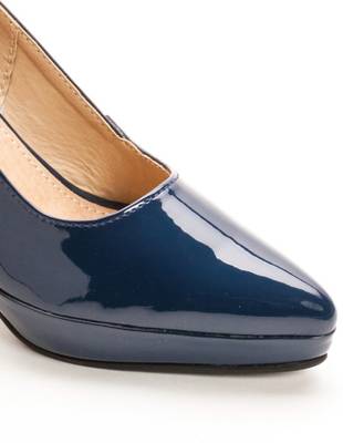 Marc Loire Marc Loire Women's Solid Blue Stilettos Bellies