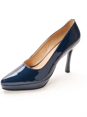 Marc Loire Marc Loire Women's Solid Blue Stilettos Bellies