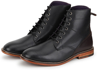 

Arden Arabian Two Tone Boots For Men(Black, Brown