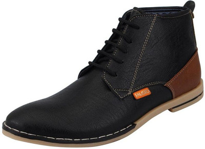 

FAUSTO Stylish Boots For Men(Black