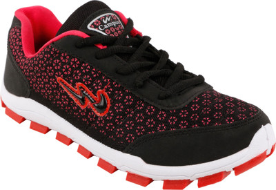 

Action Campus Synthetic and Nylon Mesh Sports Shoes Walking Shoes For Women(Black, Black rani