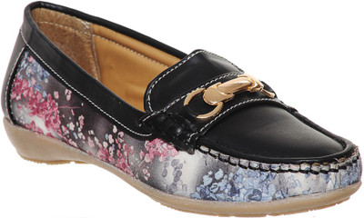 

Bruno Manetti DVS-007-LB Loafers For Women(Black