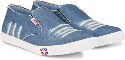 

Shoe Day Canvas Shoes For Men(Blue