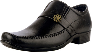 

Zebra Stylish Slip On Shoes For Men(Black)