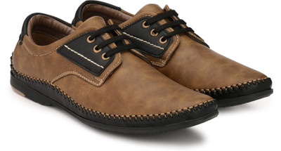 

Fentacia Flexible Casuals For Men(Brown, Camel