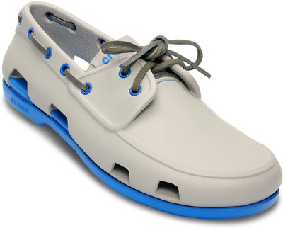 

Crocs Beach Line Boat Shoe For Men(Navy, Pearl white/ocean