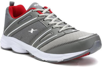 

Sparx SM-9027 Running Shoes For Men(Grey, Red, Dark grey red