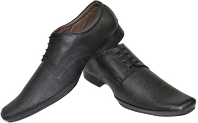 

Human Steps Big Size Lace Up Shoes For Men(Black