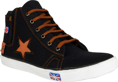

Ezywear Canvas Shoes For Men(Black