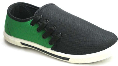 

Terravulc Green and Black Canvas Shoes For Men(Blue, Red, Green)