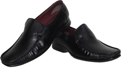 

Azzaro Black Bruno Slip On Shoes For Men(Black