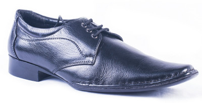 

Tanny Shoes MZ Black Lace Up Shoes For Men(Black)